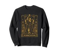 The Border Collie Mom Tarot Card Celestial Moon Stars Sweatshirt
