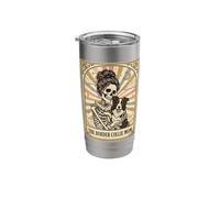The Border Collie Mom Tarot Card Stainless Steel Insulated Tumbler