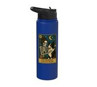 The Border Collie Mom Tarot Card Stainless Steel Insulated Water Bottle