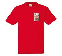 The Boss Arne Slot 100% Cotton Red T-Shirt Unisex Adult Football Fan Top (UK, Alpha, XL, Regular, Regular, Red)