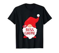 The Boss Gnome T-Shirt Matching Christmas Gnome Shirt T-Shirt