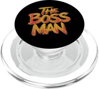 The Boss Man | Boys Men's Leadership Tee | Executive Power PopSockets PopGrip for MagSafe