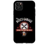 The Boss’s Garage Repairs Cold Beer Bad Advice Fun Mechanic Case for iPhone 11 Pro Max