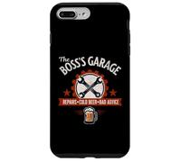 The Boss’s Garage Repairs Cold Beer Bad Advice Fun Mechanic Case for iPhone 7 Plus/8 Plus
