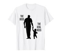 The Boss The Real Boss Father's Day Daddy Men Family Father T-Shirt
