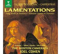 The Boston Camerata - Lamentations Holy Week In Provence [Japan CD] WPCS-16170