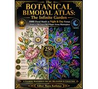 The Botanical Bimodal Atlas: The Infinite Garden - 1000 Floral Motifs in Night & Day Format from a 250-Year-Old Filippo Arena Masterpiece