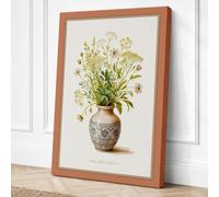 The Botanist Botanical Canvas Wall Art Print 18x12 Inch (46 x 30 cm)