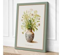 The Botanist Botanical Canvas Wall Art Print 24x16 Inch (61 x 41 cm)