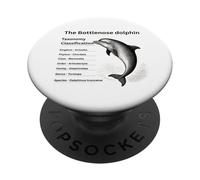 The Bottlenose dolphin Taxonomy Classifcation PopSockets Adhesive PopGrip