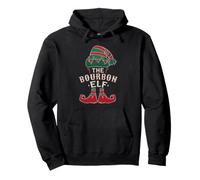 The Bourbon Elf Cute Ugly Christmas Sweater Family Pullover Hoodie