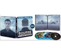 The Bourne Classified Collection Steelbook - Includes ALL 4 Movies + Bonus Disc (Blu Ray + Digital HD)
