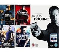 The Bourne Complete Collection 1-5 DVD -The Bourne: Identity, Supremacy, Ultimatum, Legacy, Jason Bourne DVD