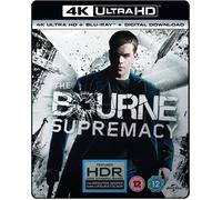 The Bourne Supremacy ( 4k UHD + Blu-ray ) New & Includes slipcover
