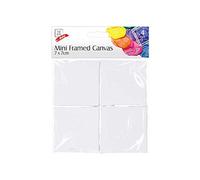 The Box Artist - Mini Framed Canvas 7x7cm - Pack of 4