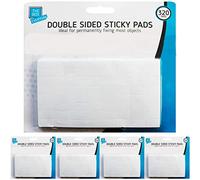 THE BOX EVERYDAY 320 OR 1600 x Double Sided Sticky Pads Mounting Adhesive Work Office Home Art Foam Craft Artist Tabs UK FREE P&P (5x Packs (1600 Stickers))
