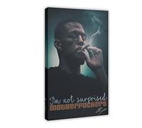 The Boxer Nate Diaz Canvas Poster Bedroom Decor Sports Landscape Office Room Decor Gift Frame-style 16x24inch(40x60cm)