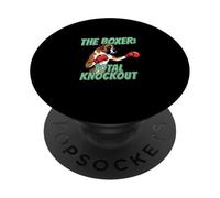 The Boxer Total Knockout Boxing Dog Boxer PopSockets Adhesive PopGrip