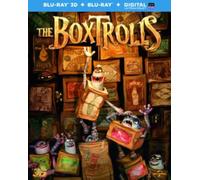 The BoxTrolls 3D+2D - Region B Blu Ray