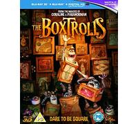 The Boxtrolls (Blu-ray 3D + Blu-ray + UV Copy) [Region Free] [Blu-ray] - DVD