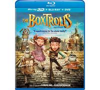 The Boxtrolls [Blu-Ray 3D + Blu-Ray + DVD]
