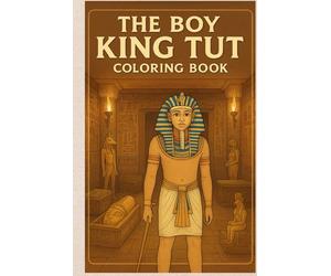 The boy King Tut: It's a simple and cute coloring book about ancient Egyptian civilization.