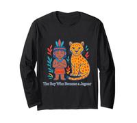 The Boy Who Became a Jaguar Amazonian Shapeshifting Myth Long Sleeve T-Shirt