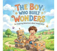 The Boy Who Built Wonders : Story and Coloring Book: A Story and Coloring Book About Imagination and Creativity for Kids Ages 0-8