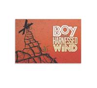 The Boy Who Harnessed The Wind Inspirational Movie Poster (9) Print Photo Art Painting Canvas Poster Home Modern Decor Posters 12x18inch(30x45cm)