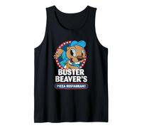 The Boys Buster Beaver's Pizza Restaurant Superhero Show Tank Top