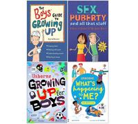 The Boys' Guide to Growing Up, Sex, Puberty, and All That Stuff, Growing Up for Boys, What's Happening To Me? The Boy One 4 Books Collection Set