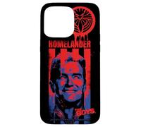 The Boys Homelander Graffiti Flag with Logo Supes TV Show Case for iPhone 15 Pro Max