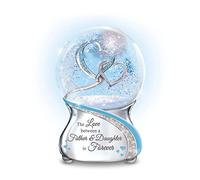 The Bradford Exchanage The Love Between A Father And Daughter' Musical Glitter Globe The from a Father to his loving Daughter
