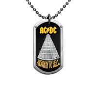 The Bradford Exchange AC/DC 'Highway To Hell' Dog Tag Pendant