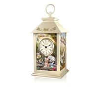 The Bradford Exchange Cats Leave Paw Prints On Our Hearts Illuminated Lantern Clock