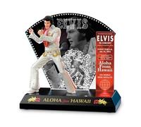 The Bradford Exchange Elvis 'Aloha From Hawaii' Illuminated Musical Sculpture
