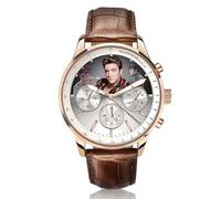 The Bradford Exchange Elvis Presley 90th Anniversary Signature Limited Edition Chronograph Watch
