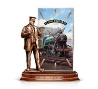 The Bradford Exchange Flying Scotsman ‘Railway Time’ Limited-Edition Illuminated Clock