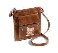 The Bradford Exchange 'Kitty Couture' Crossbody Bag with Cat Art