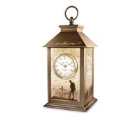 The Bradford Exchange Lest We Forget Poppy Lantern Clock