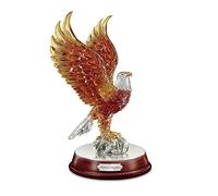 The Bradford Exchange ‘Nature's Majesty’ Illuminated Glass Eagle Sculpture
