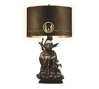 The Bradford Exchange Officially Licensed Star Wars™ Sculptural Cold-Cast Bronze Jedi Master Yoda Table Lamp. from