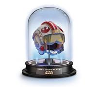 The Bradford Exchange Star Wars Luke Skywalker Collector Helmet In Illuminated Domed Display