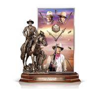 The Bradford Exchange The Legend Of John Wayne Limited Edition Illuminated Clock