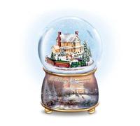 The Bradford Exchange Thomas Kinkade Holiday Homecoming Snowglobe