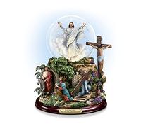 The Bradford Exchange Thomas Kinkade's 'Visions Of Christ' Glitter Globe - Faith-inspired handcrafted glitter globe inspired by Thomas Kinkade art with sculptural portrayals of Jesus. Plays melody.