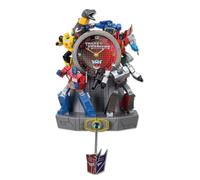 The Bradford Exchange Transformers Sculptural Autobots Vs. Decepticons Wall Clock