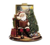 The Bradford Exchange 'Twas The Night Before Christmas' - Storytelling Santa Tabletop Figurine - Illuminated