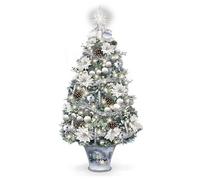 The Bradford Exchange 'Winter Splendour' - Always In Bloom® Tabletop Tree In Porcelain-Finished Display - Thomas Kinkade