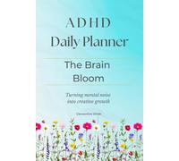 The Brain Bloom | ADHD Daily Planner: Mind Garden, Brain Dump & Dopamine Menu | Personalized Energy & Focus Tracker for Women | Red Peony